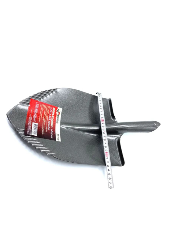 Лопата штыковая Skrab 28120 с зубцами без черенка, 230 х 300 х 420 мм.