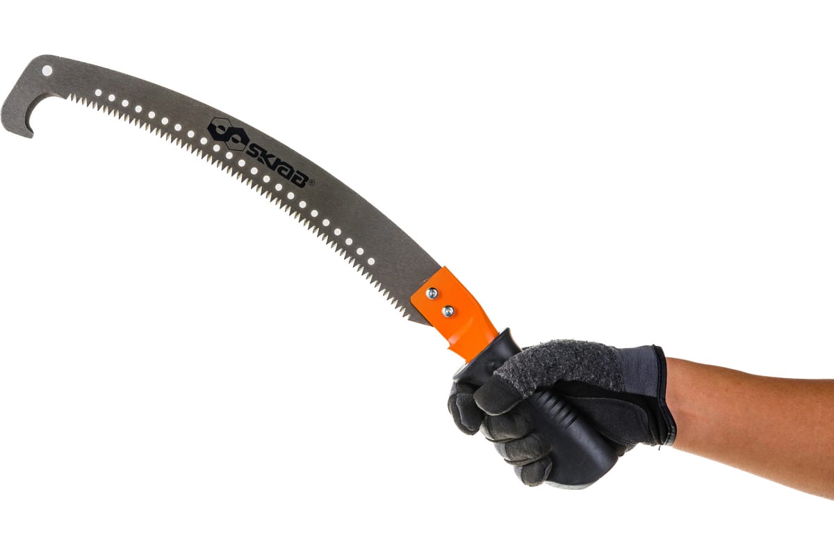 Ножовка садовая Skrab 28154 телескопическая, со штангой 5 м.