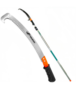 Ножовка садовая Skrab 28154 телескопическая, со штангой 5 м.