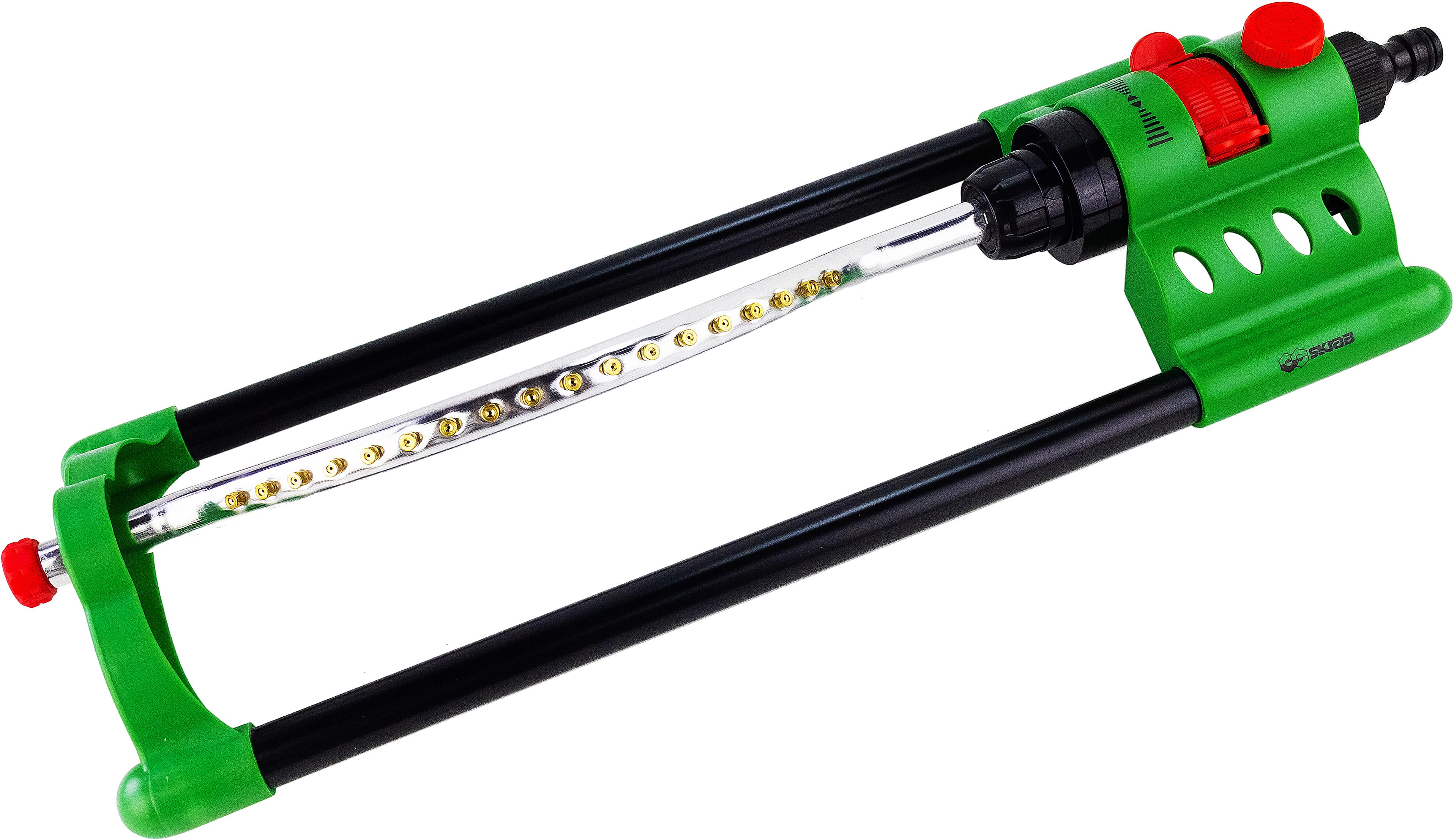 Дождеватель для полива Skrab 28271 осциллирующий, 18 форсунок 334 кв.м.