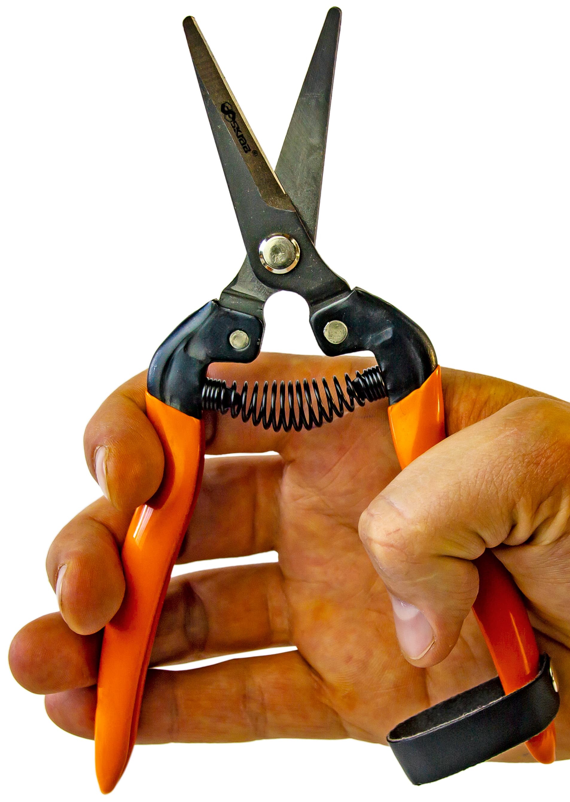 Секатор-ножницы Skrab 28182 садовый с тонкими изогнутыми лезвиями 185 мм. SK5