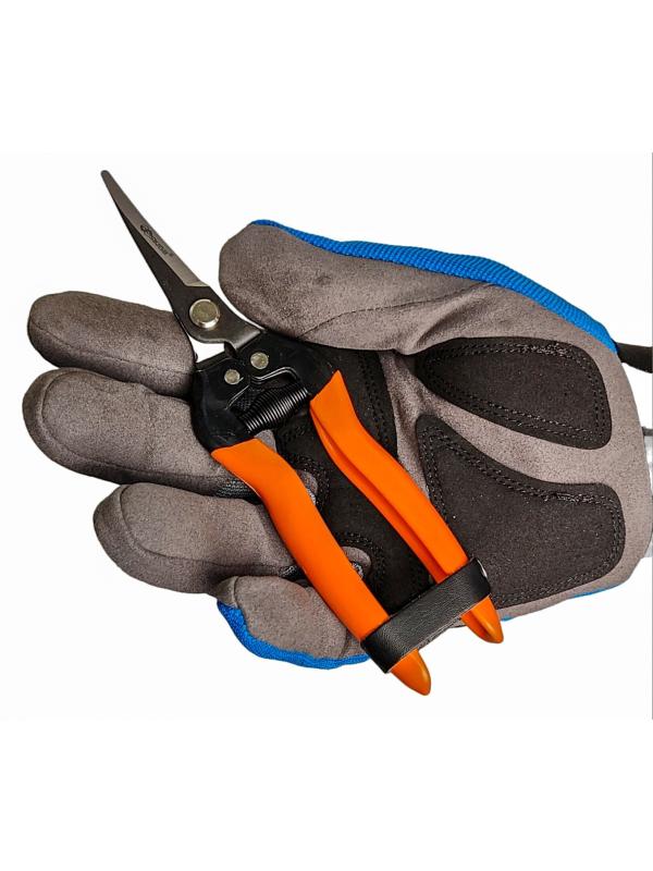 Секатор-ножницы Skrab 28182 садовый с тонкими изогнутыми лезвиями 185 мм. SK5