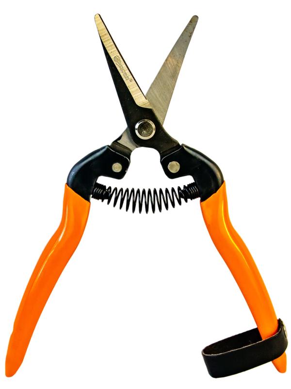 Секатор-ножницы Skrab 28182 садовый с тонкими изогнутыми лезвиями 185 мм. SK5