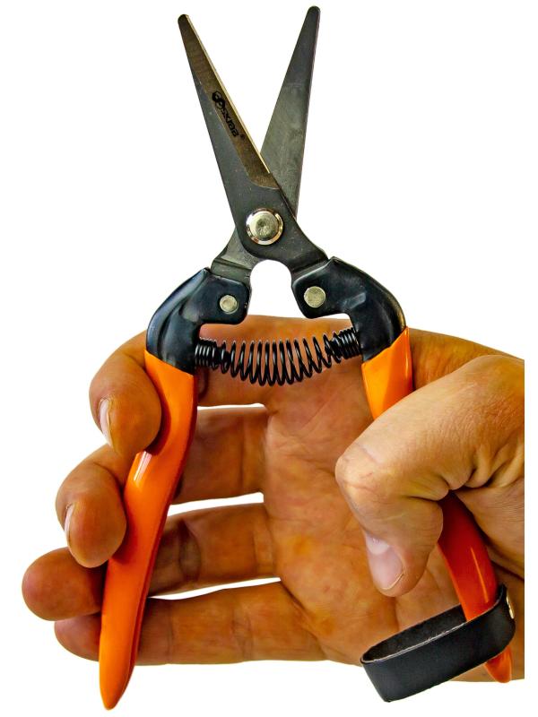 Секатор-ножницы Skrab 28182 садовый с тонкими изогнутыми лезвиями 185 мм. SK5