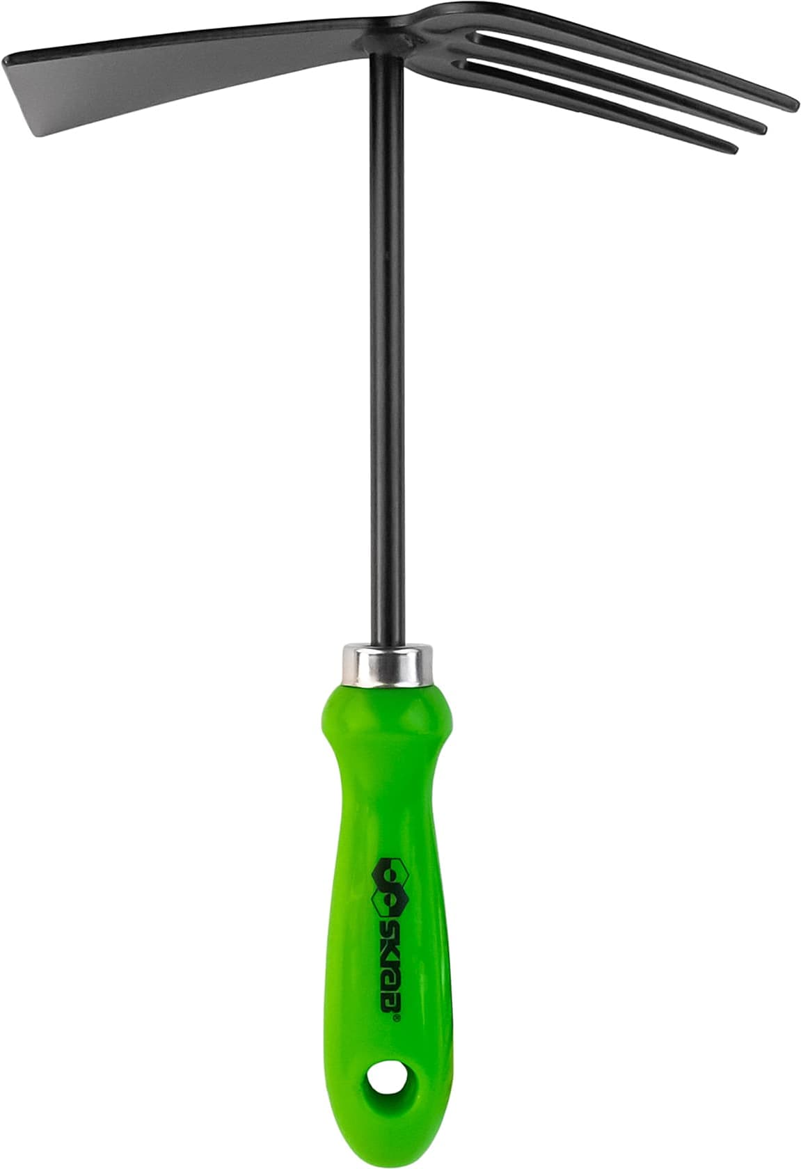 Тяпка садовая Skrab 28414 с рыхлителем 250 мм. / Зеленый
