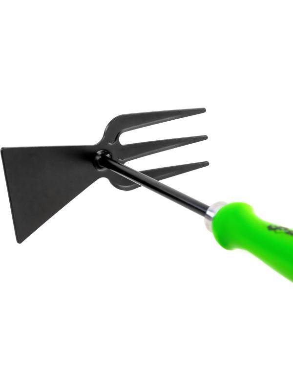 Тяпка садовая Skrab 28414 с рыхлителем 250 мм. / Зеленый