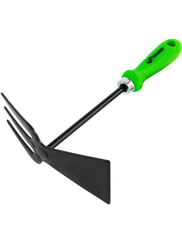 Тяпка садовая Skrab 28414 с рыхлителем 250 мм. / Зеленый