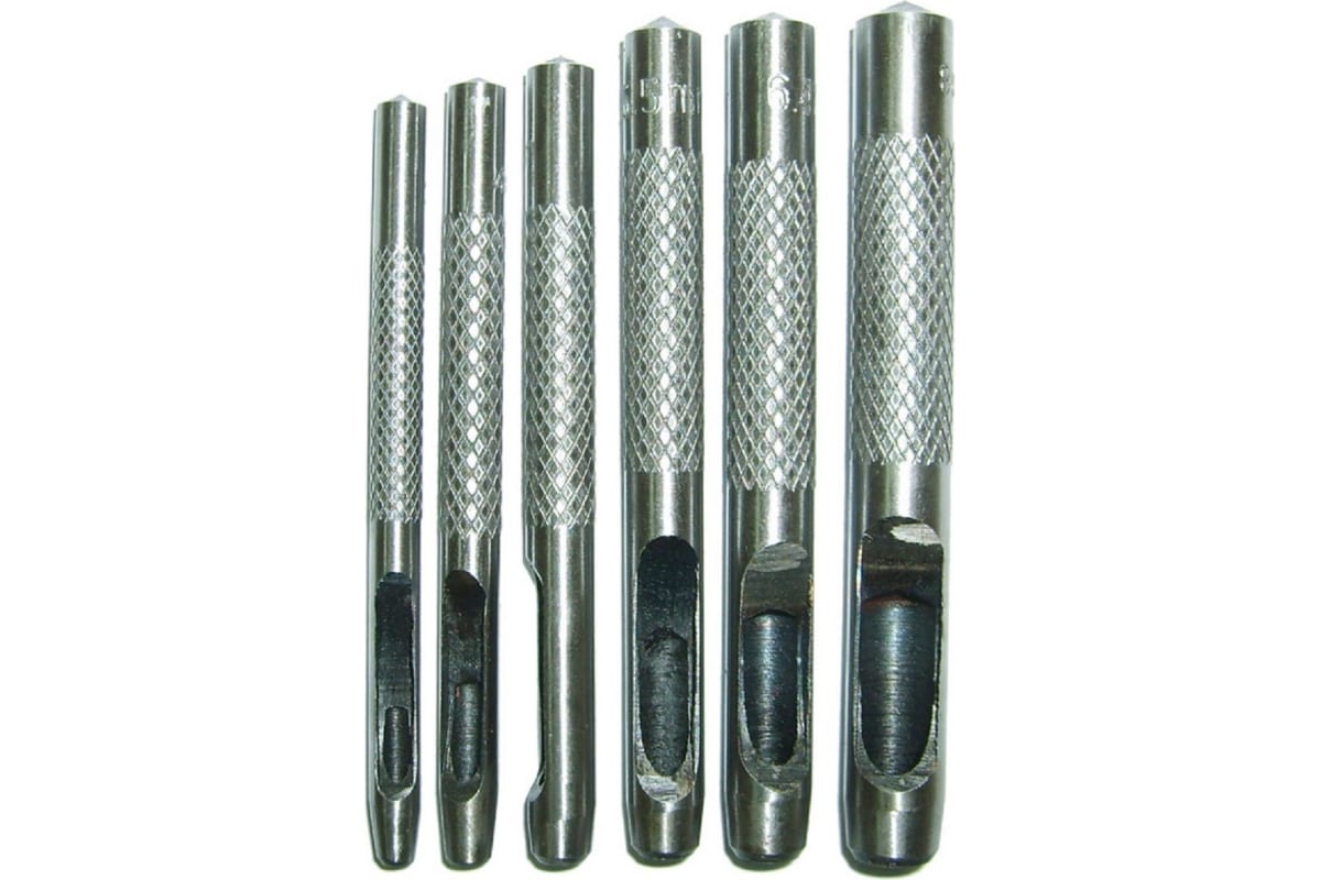 Набор пробойников Skrab 26300 3,2-8,0 мм / 6 шт.