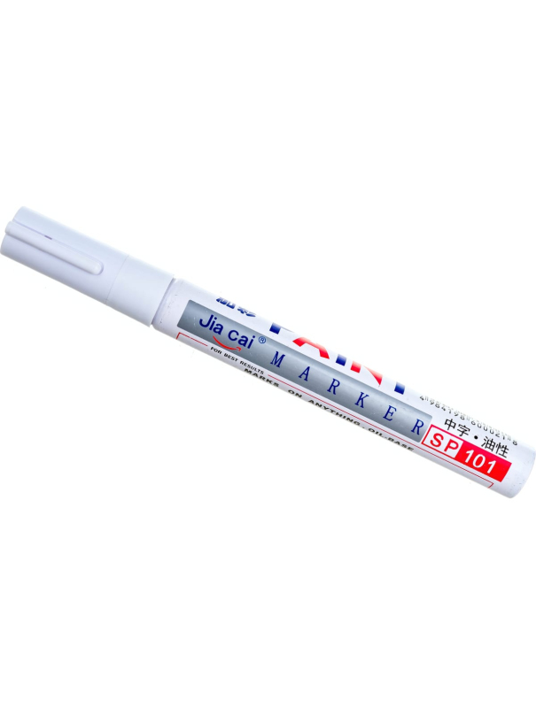 Маркер строительный Skrab 27072 на масляной основе / 12 шт.