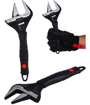 Ключ разводной Skrab 23523 с тонкими губками / 250 мм.