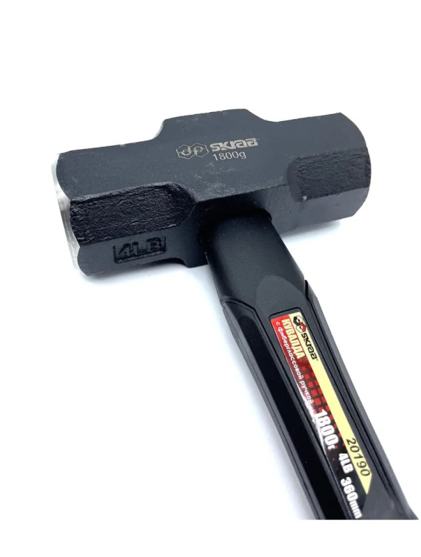 Кувалда Skrab 20190 с фиберглассовой ручкой, 1800 гр. / 360 мм.
