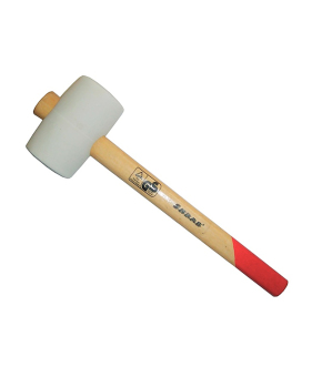Киянка резиновая Skrab 20108 65 мм. с деревянной ручкой