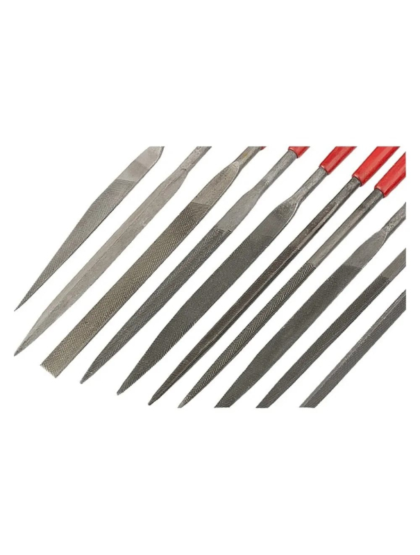 Набор алмазных надфилей Skrab 21102, 3 х 140 х 50 мм. / 9 предметов