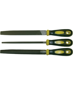 Набор напильников Skrab 21003 по металлу, 200 мм. / 3 предмета