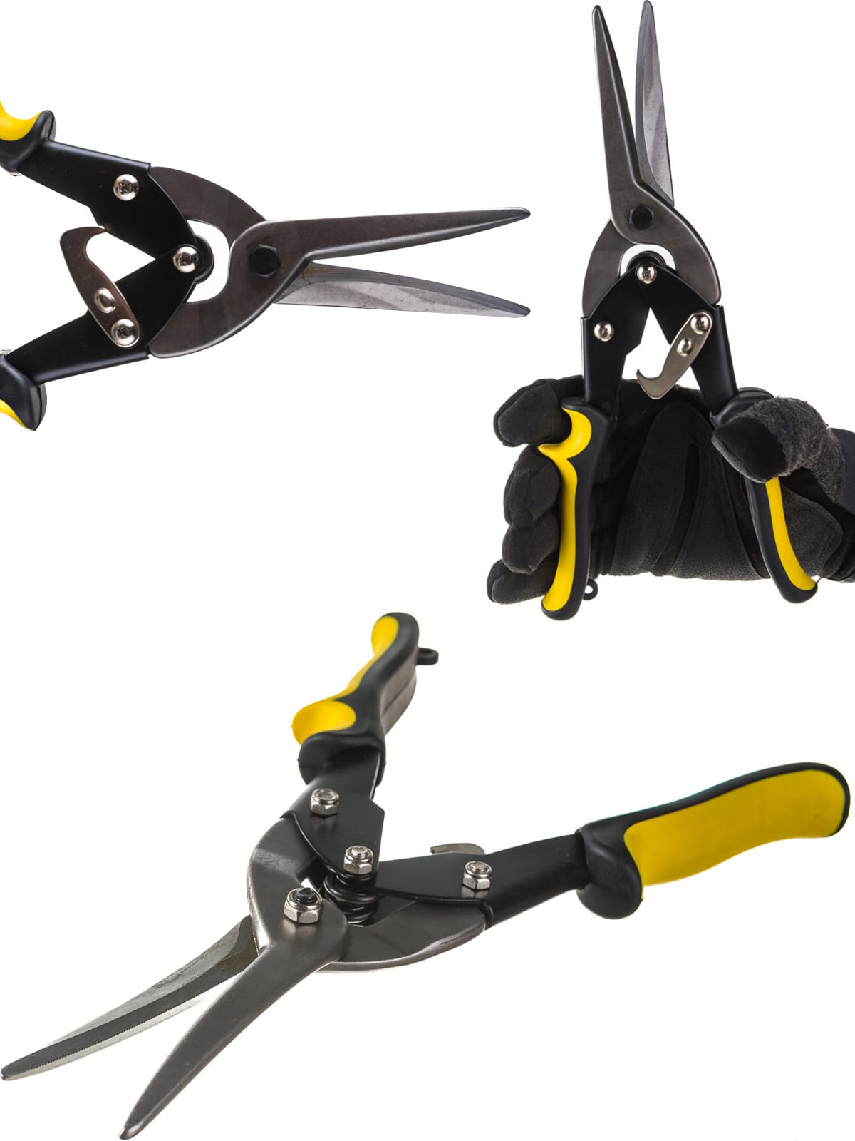 Ножницы Skrab 24051 по металлу пряморежущие / 300 мм.