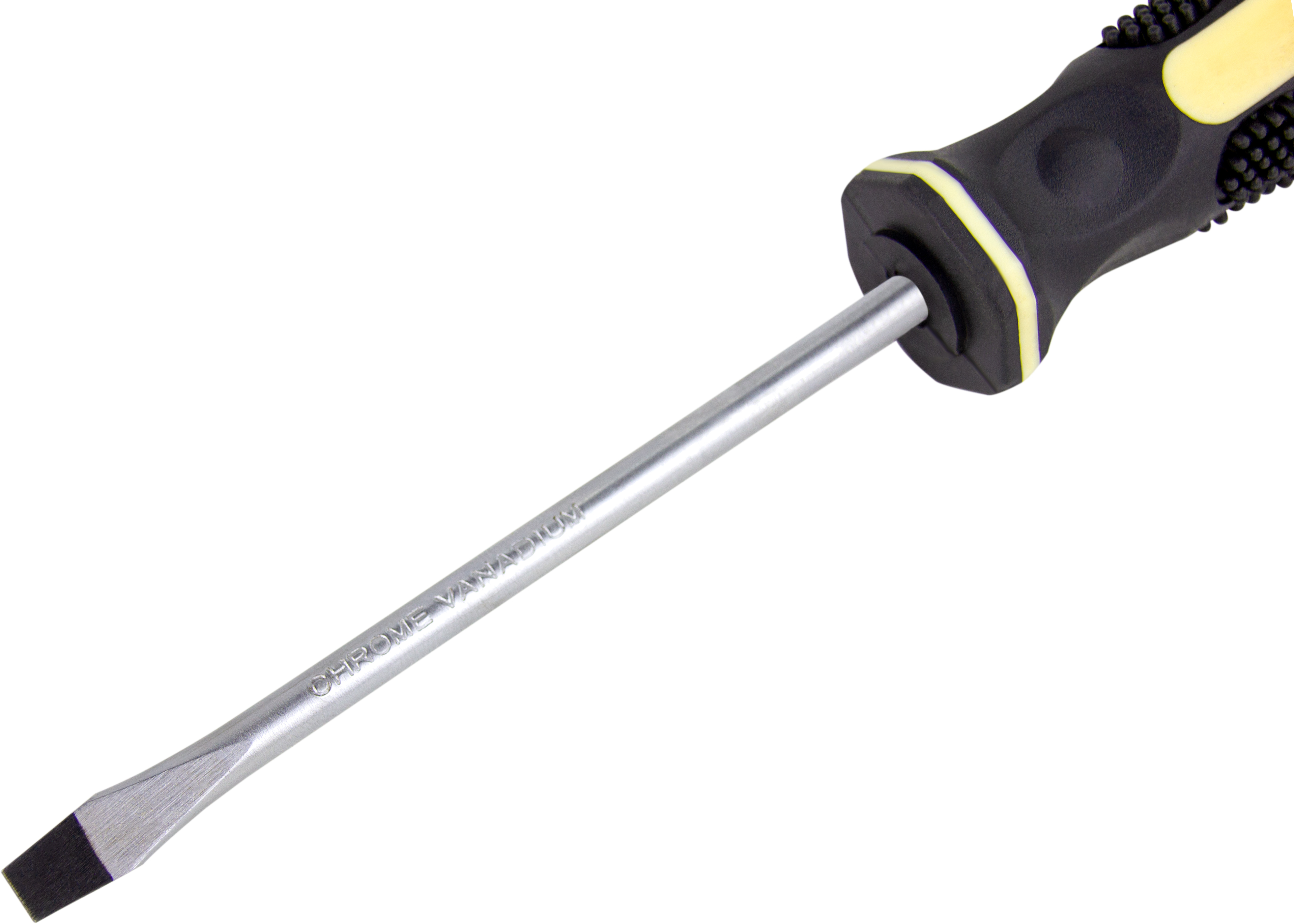 Отвертка плоская шлицевая SL 5.5х100 мм. Skrab 41325 / Черная