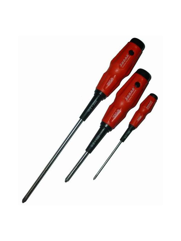 Отвертка SL 6х200мм Delux SKRAB