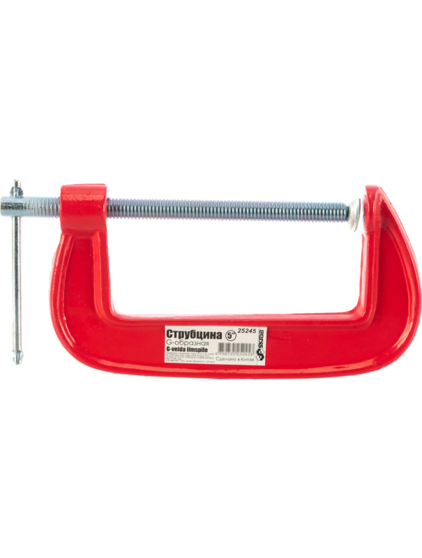 Струбцина Skrab 25245 G-образная / 125 мм.