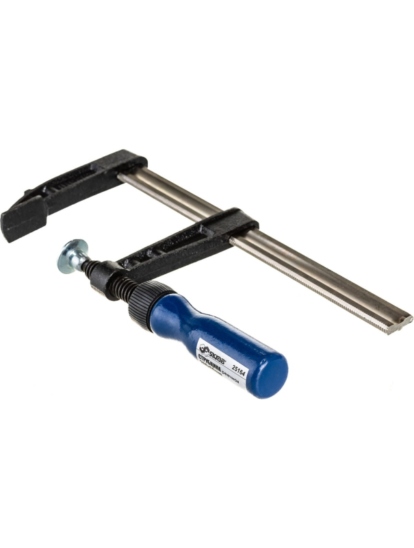 Струбцина Skrab 25164 F-образная реечного типа, 200 х 80 мм.