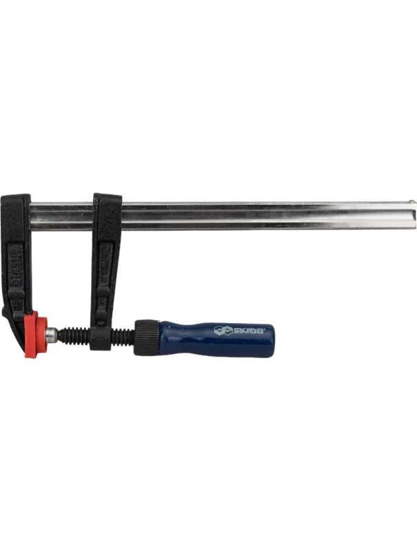 Струбцина Skrab 25165 F-образная реечного типа, 250 х 80 мм.