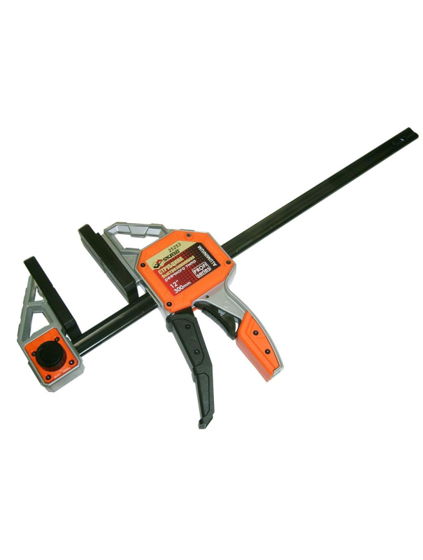 Струбцина быстрозажимная Skrab 25253 реечного типа, 300 х 100 мм.