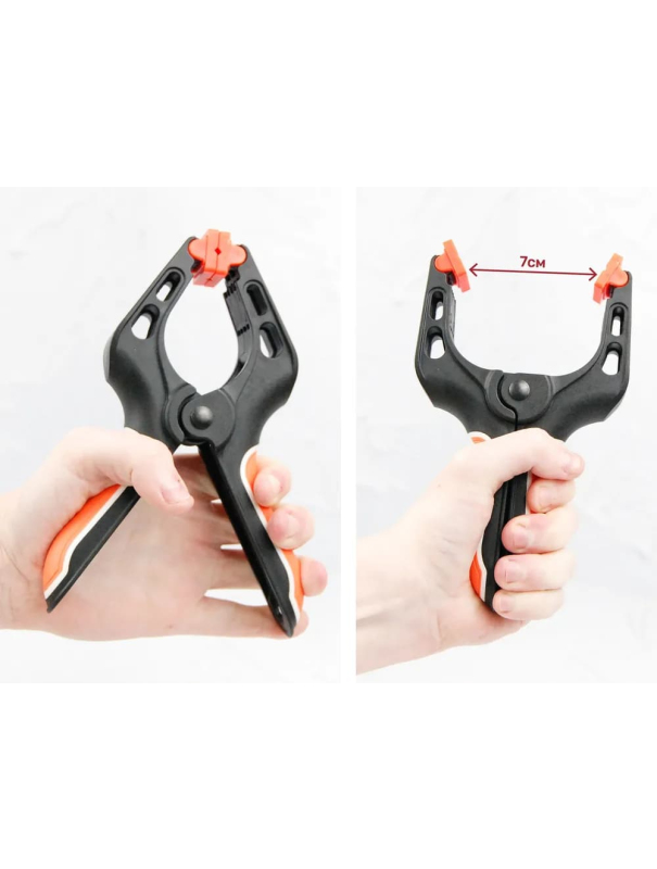 Струбцина-зажим Skrab 25268 с пружинным механизмом / 170 мм.