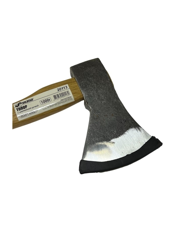 Топор Skrab 20113 «Плотник» с деревянной ручкой, 40 см. / 1000 гр.