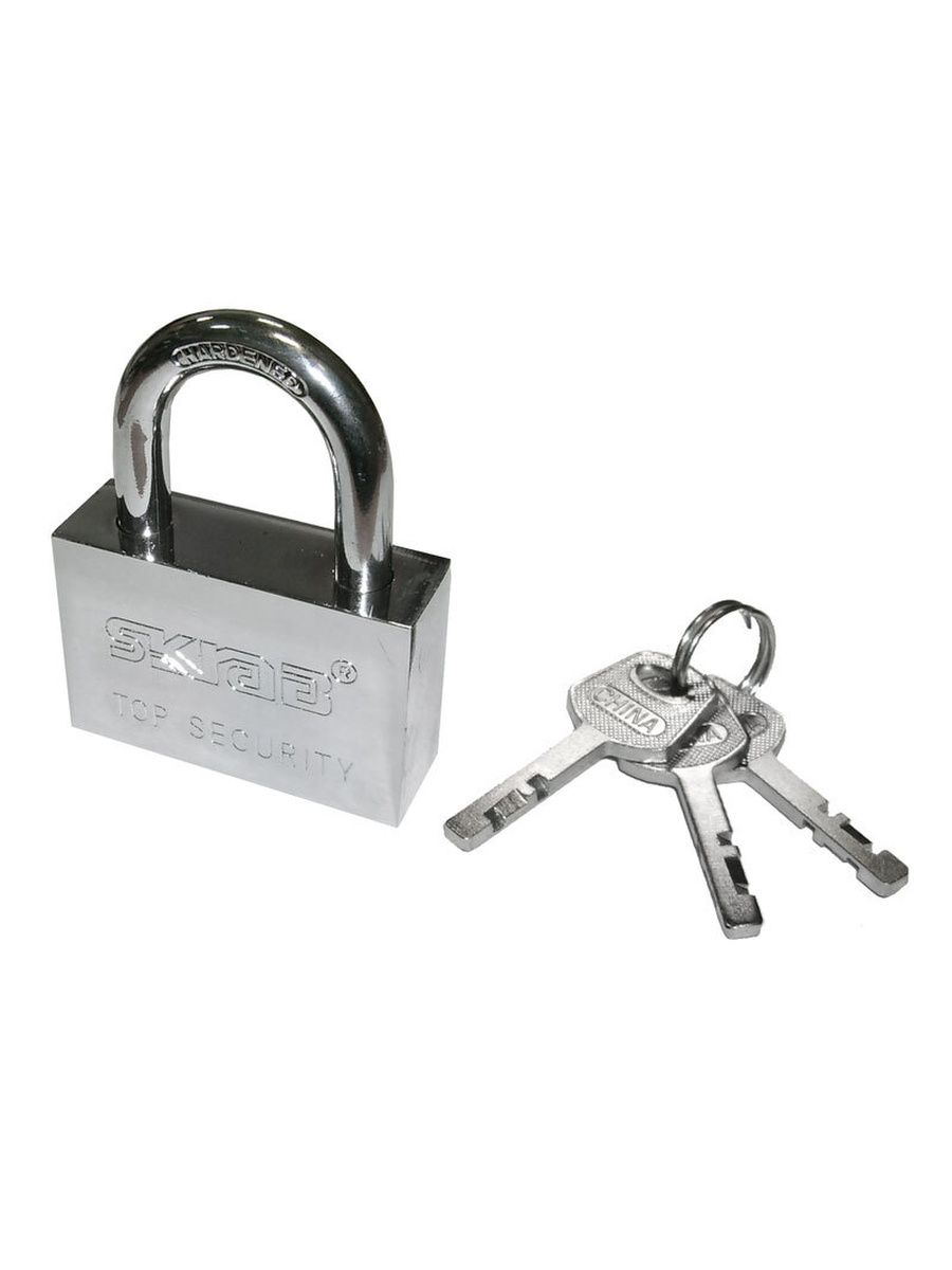 Замок навесной Skrab 26622 с ключами 3 шт. / 55 мм.