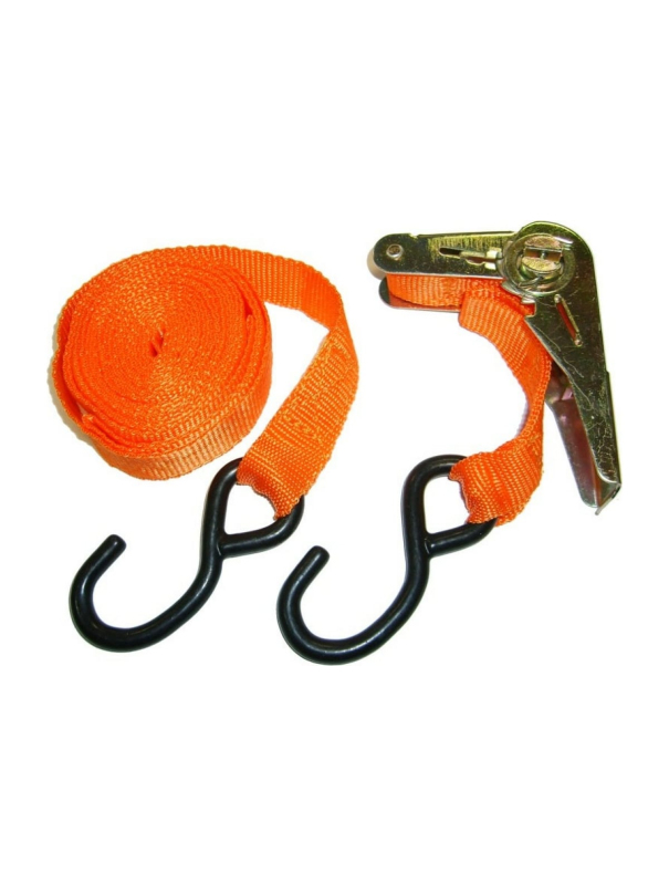 Лента-стяжка с крюками Skrab 26590 для крепления груза / 5 м.