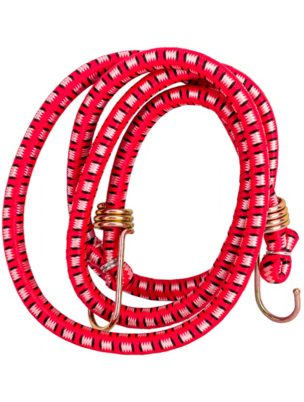 Резинка багажная Skrab 27014 с металлическими крючками, 12 мм. х 1,5 м.