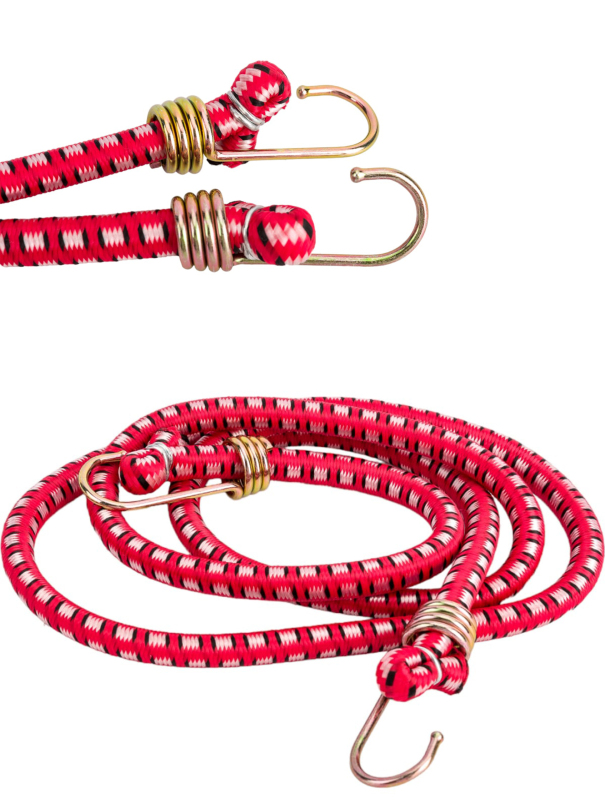 Резинка багажная Skrab 27014 с металлическими крючками, 12 мм. х 1,5 м.