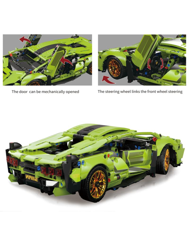 Конструктор Kbox «Lamborghini Sian FKP» 10226 / 1468 деталей