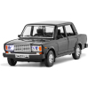 Машинка металлическая Kings Toy 1:24 «ВАЗ-2107 Жигули» FY2407-6D, 18 см., инерционная, звук, свет / Микс
