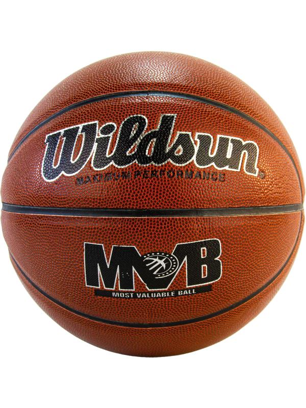 Баскетбольный мяч Wildsun MVB, размер 7, 55044 / Микс