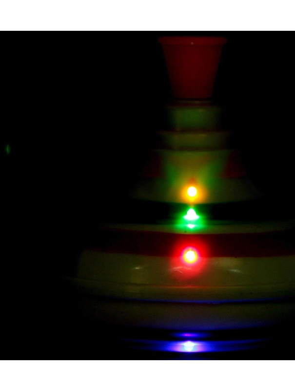 Развивающая игрушка «Юла» 12 см., JY-0191, со световыми и звуковыми эффектами