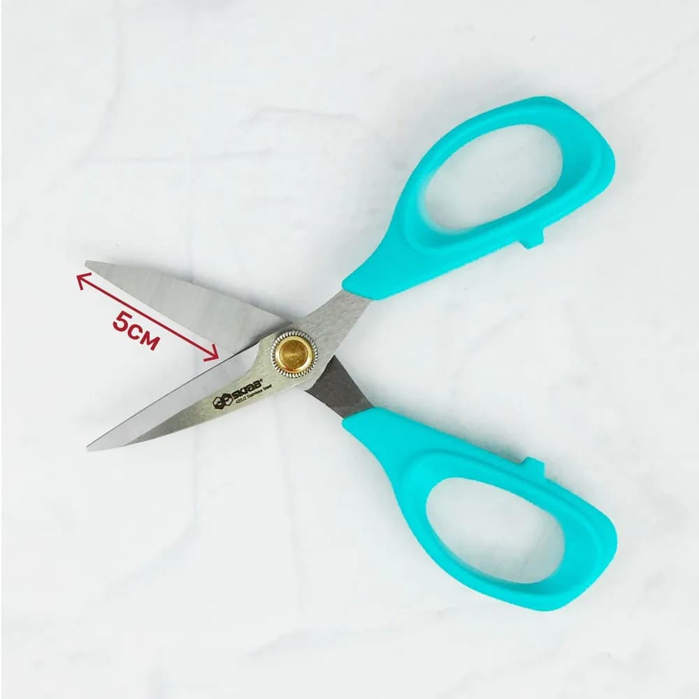 Ножницы профессиональные Skrab 28530 для рукоделия и шитья / 154 мм.