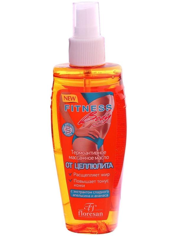 Термоактивное массажное масло Floresan от целлюлита, 150 мл
