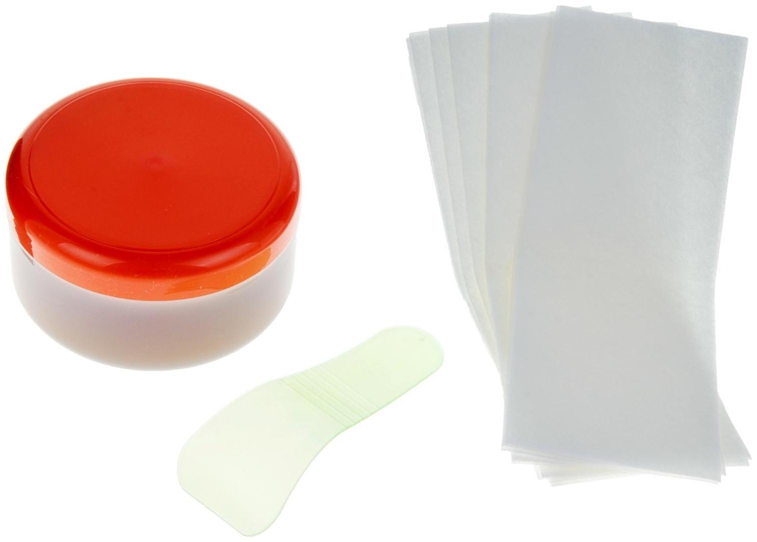 Фруктовый воск для депиляции Floresan с экстрактом алоэ вера, 350 мл