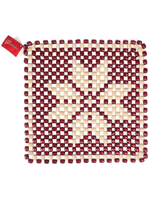 Накидка-массажер TORSO на сиденье 42×42 см, дерево, микс