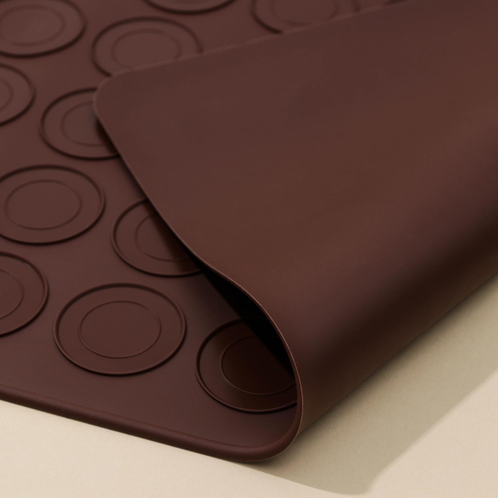 Коврик для макаронс силиконовый Доляна «Ронд», 39×29 см, цвет МИКС