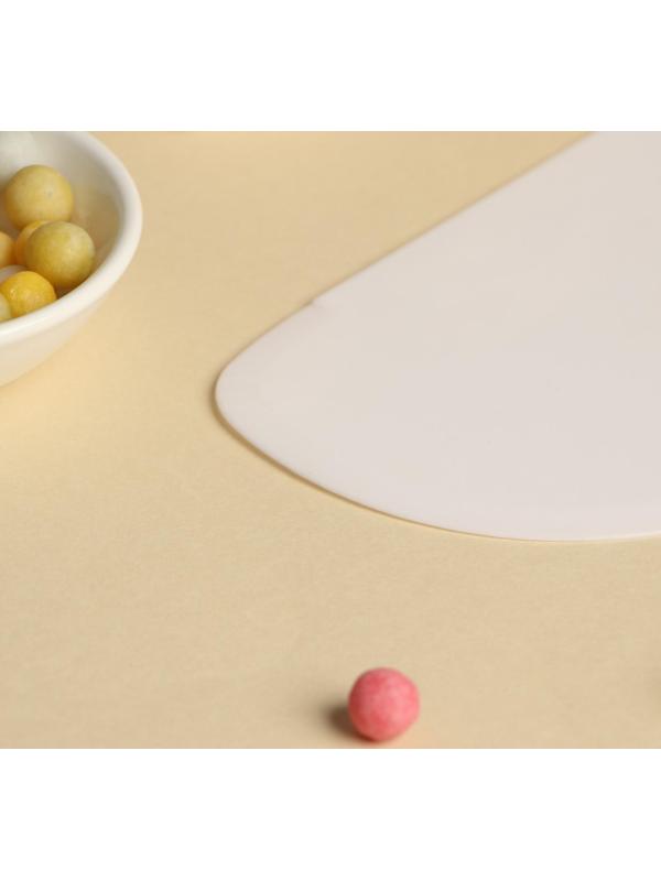 Скребок кондитерский Доляна, 12,5×8,5 см