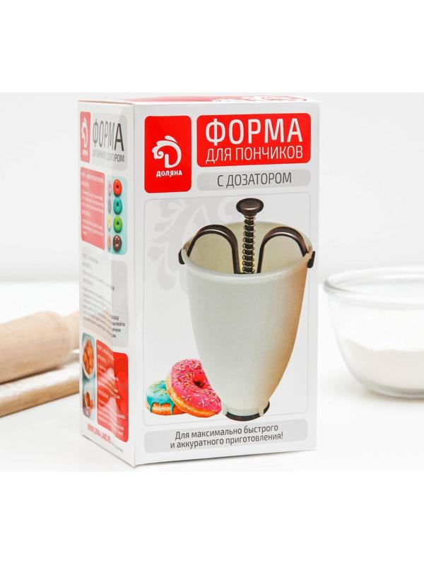 Форма для пончиков, 10×19 см