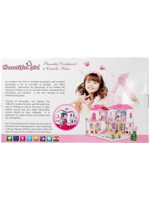 Конструктор для девочек «Загородный дом», 800 деталей