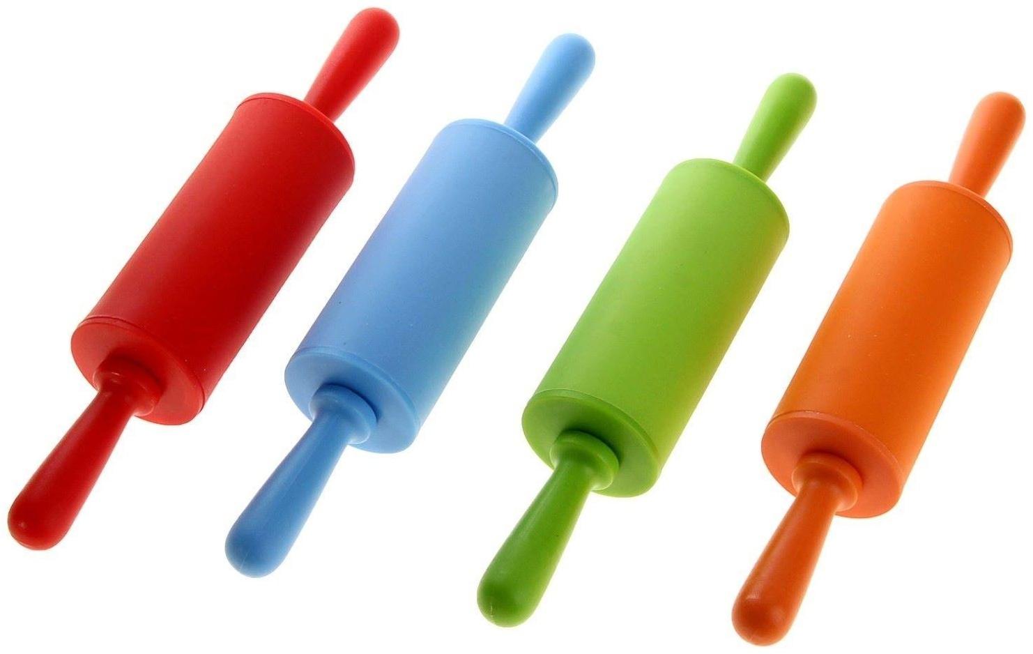 Скалка Доляна «Севилья», 22×4 см, цвет МИКС