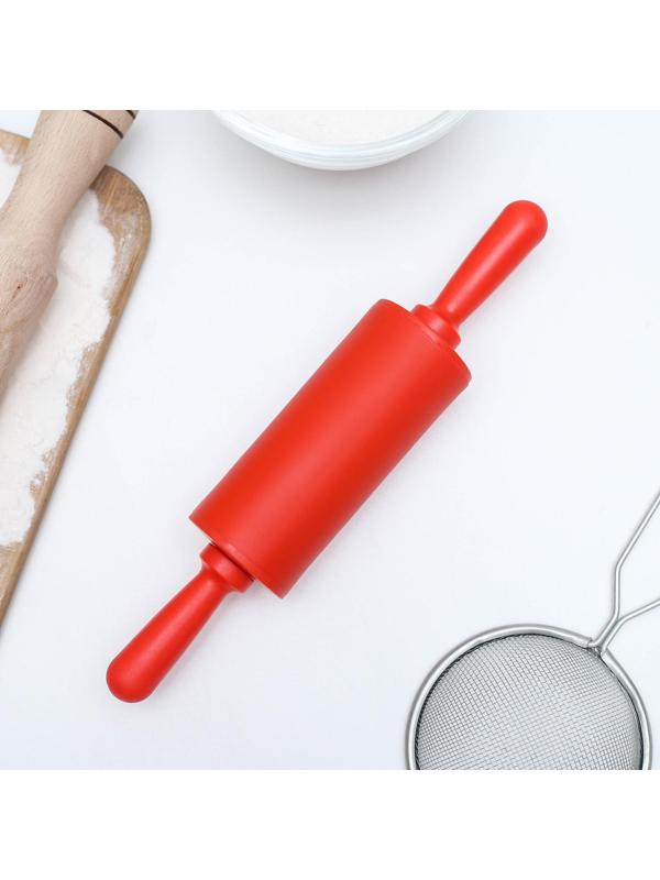 Скалка Доляна «Севилья», 22×4 см, цвет МИКС