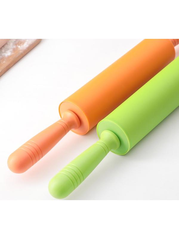 Скалка Доляна «Севилья», 43×5 см, цвет МИКС