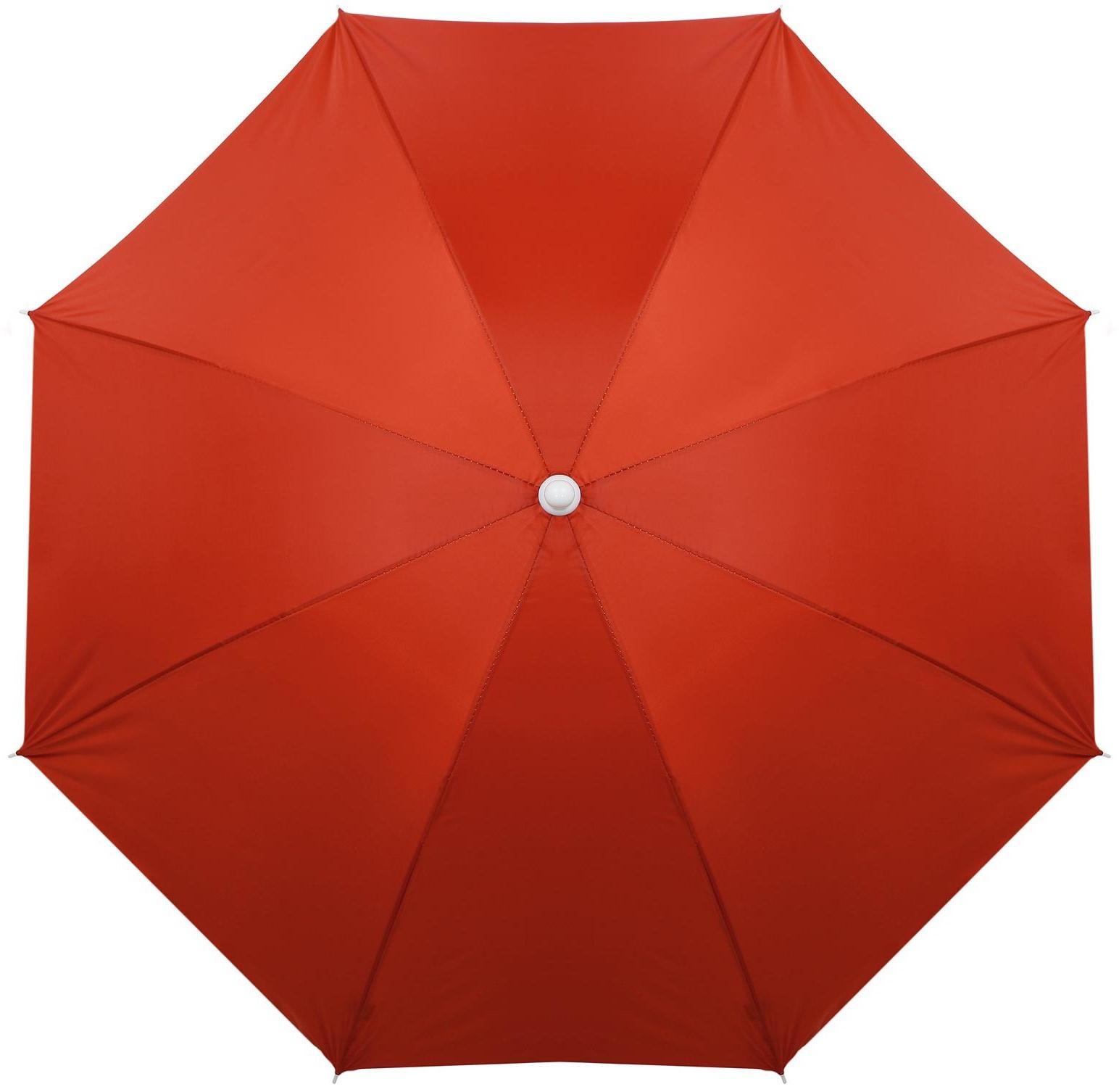 Зонт пляжный «Классика», d=160 cм, h=170 см, цвета МИКС