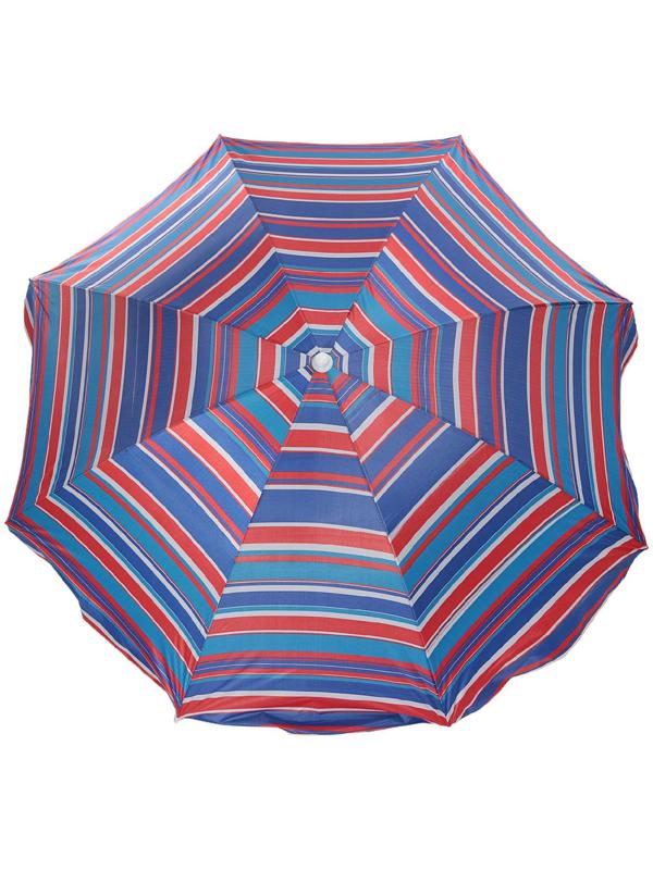 Зонт пляжный «Модерн» с серебряным покрытием, d=150 cм, h=170 см, МИКС