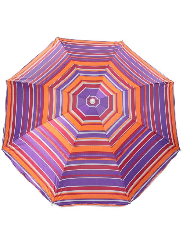 Зонт пляжный «Модерн» с серебряным покрытием, d=150 cм, h=170 см, МИКС