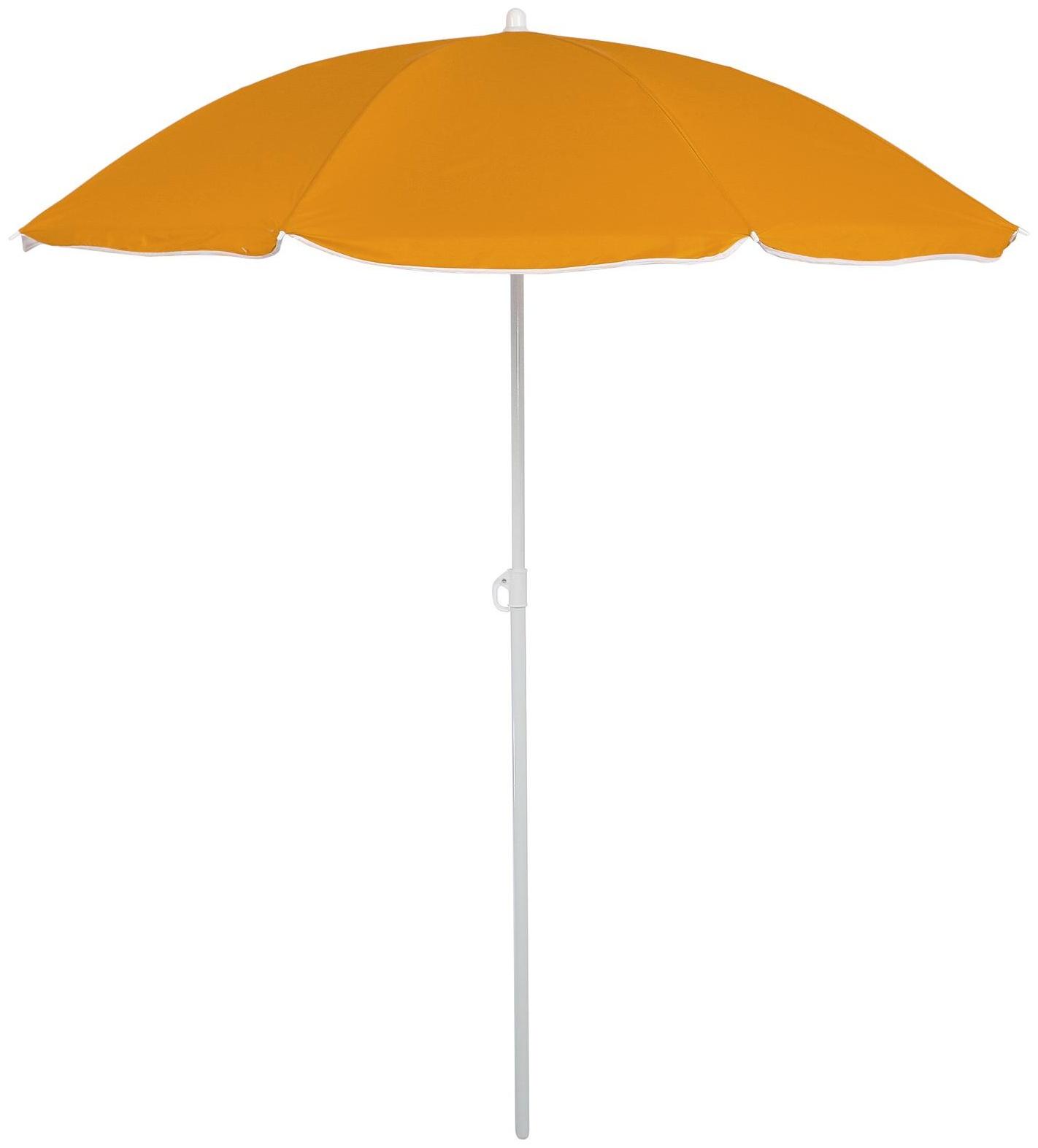 Зонт пляжный «Классика» с механизмом наклона, d=180 cм, h=195 см, цвета микс